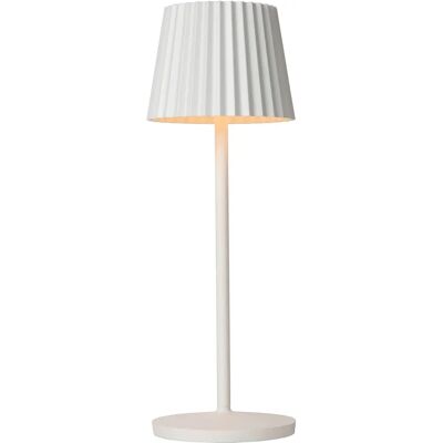 Lucide Justine Biała Ładowana na zewnątrz Lampa stołowa - IP54 - Dimmable LED Lucide Justine Biała Ładowana na zewnątrz Lampa stołowa - IP54 - Dimmable LED