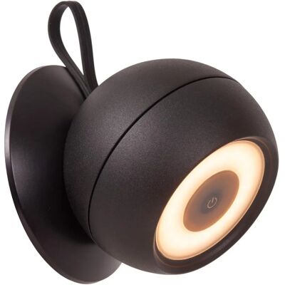 Lucide LUNEX Wandleuchte - Dimmbar, Batterie, IP54 - Schwarz Lucide LUNEX Wandleuchte - Dimmbar, Batterie, IP54 - Schwarz