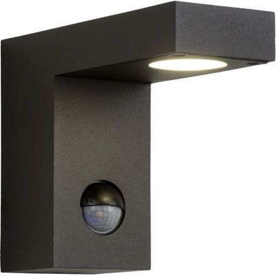 Lucide TexasIr Zewnętrzna lampa ścienna - PIR, 7W, Antracit Lucide TexasIr Zewnętrzna lampa ścienna - PIR, 7W, Antracit