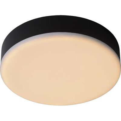 Lucide Ceres LED Modern Bathroom Ceiling Light - Black - Ceiling Light Lucide Ceres LED Modern Bathroom Ceiling Light - Black - Ceiling Light