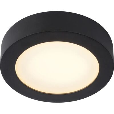 Lucide Brice-Led 18cm Lampada da soffitto nera - LED Dimmerabile Lucide Brice-Led 18cm Lampada da soffitto nera - LED Dimmerabile