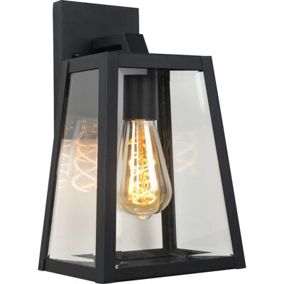 Lucide Matslot Cottage Wandlamp - Buiten IP23 Zwart Lucide Matslot Cottage Wandlamp - Buiten IP23 Zwart