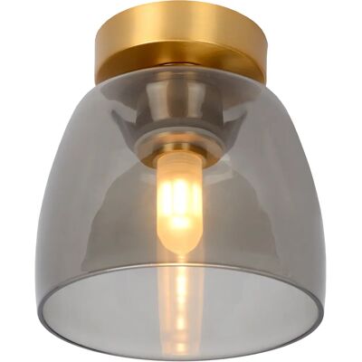 Lucide Tyler Retro Deckenleuchte - IP44 - Gold - 16,1cm Lucide Tyler Retro Deckenleuchte - IP44 - Gold - 16,1cm