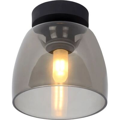 Lucide Tyler Retro Deckenleuchte - Schwarz - IP44 - 16,1cm - Dimmbar Lucide Tyler Retro Deckenleuchte - Schwarz - IP44 - 16,1cm - Dimmbar