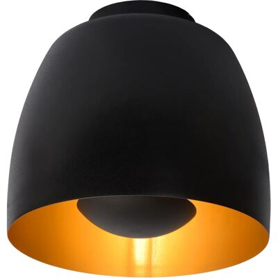 Lucide Nolan 24cm Schwarzer Gold Deckenleuchte - Deckenlampe Lucide Nolan 24cm Schwarzer Gold Deckenleuchte - Deckenlampe