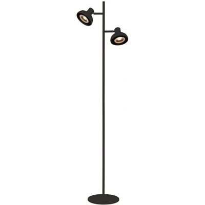 Lucide Sensas Černá stojací lampa - 2xGU10 - Moderní Lucide Sensas Černá stojací lampa - 2xGU10 - Moderní