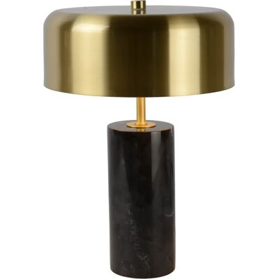 Lucide Mirasol Vintage Lampka Biurkowa - Czarna - 25cm - Art Deco Lucide Mirasol Vintage Lampka Biurkowa - Czarna - 25cm - Art Deco