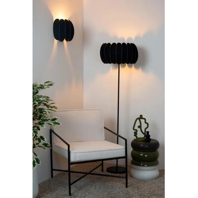 Lucide Spencer Wandleuchte - Schwarz - Dimmbar - 40W - Modern Lucide Spencer Wandleuchte - Schwarz - Dimmbar - 40W - Modern