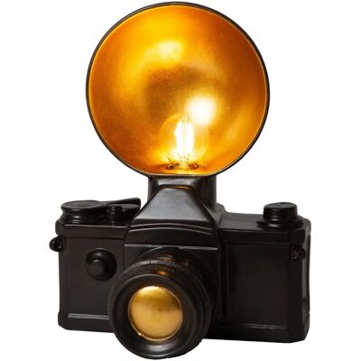 Lucide Extravaganza Camera - Tischlampe - Schwarz - E14 - 30cm Lucide Extravaganza Camera - Tischlampe - Schwarz - E14 - 30cm