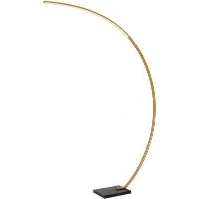 Lucide Lucide Curve Lampa stojąca - LED regulowane - Złota - Lampa stojąca Lucide Lucide Curve Lampa stojąca - LED regulowane - Złota - Lampa stojąca