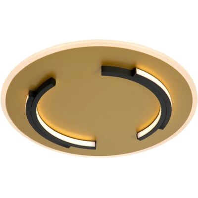 Lucide Andreas LED Runde Einbauleuchte - Matt Gold - Deckenlampe Lucide Andreas LED Runde Einbauleuchte - Matt Gold - Deckenlampe