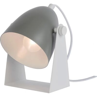 Lucide Chago 45564/01/36 Szara Lampka Stołowa – Regulowane Metalowe Lucide Chago 45564/01/36 Szara Lampka Stołowa – Regulowane Metalowe