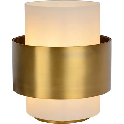 Klasyczna lampa stołowa Lucide Firmin - Ø20cm - E27 - Złoto Klasyczna lampa stołowa Lucide Firmin - Ø20cm - E27 - Złoto