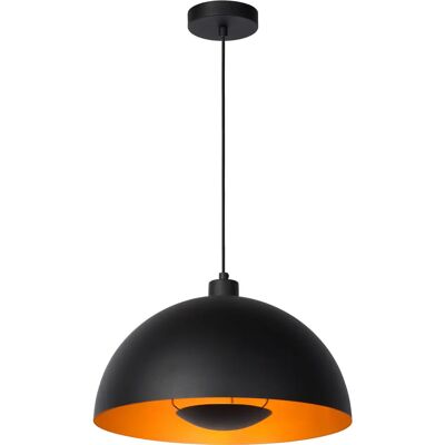 Lucide Siemon Modern Pendant Light - Ø40cm - 1xE27 - Black - Ceiling Pendant Light Lucide Siemon Modern Pendant Light - Ø40cm - 1xE27 - Black - Ceiling Pendant Light