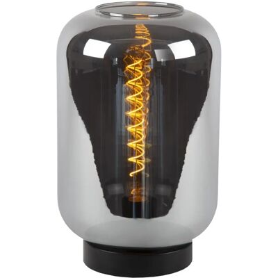 Lucide Joanet Moderní Stolní Lampa Šedá Kouřová - Stolní Lampa Lucide Joanet Moderní Stolní Lampa Šedá Kouřová - Stolní Lampa