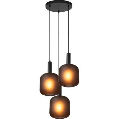 Lucide Eloise 3 Licht Glas Cluster Pendelleuchte Lucide Eloise 3 Licht Glas Cluster Pendelleuchte