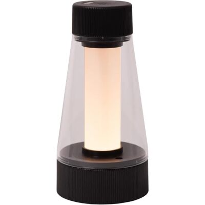 Lampa stołowa LED Lorali z dotykiem - Czarna - Dimmable - IP44 - 160mm Lampa stołowa LED Lorali z dotykiem - Czarna - Dimmable - IP44 - 160mm