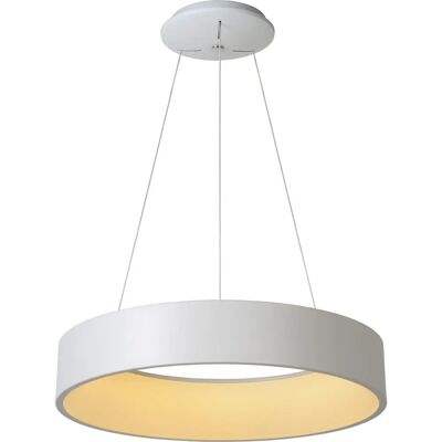 Lucide Talowe LED Hängeleuchte - Ø 60cm - Dimmbar - Weiß Lucide Talowe LED Hängeleuchte - Ø 60cm - Dimmbar - Weiß