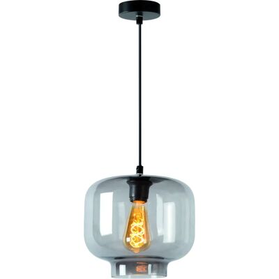 Lámpara colgante moderna Lucide Medine - Ø25cm - 1xE27 - Gris ahumado Lámpara colgante moderna Lucide Medine - Ø25cm - 1xE27 - Gris ahumado