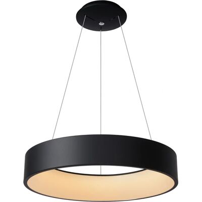 Lampada a sospensione Lucide Talowe - Ø 60cm - Dimmabile - Nera - Lampada a soffitto Lampada a sospensione Lucide Talowe - Ø 60cm - Dimmabile - Nera - Lampada a soffitto