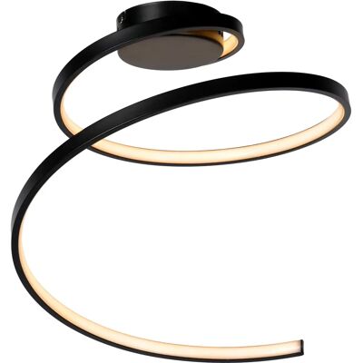 Lucide Maxence Lampada da Soffitto Nera - 46cm LED Regolabile Moderna Lucide Maxence Lampada da Soffitto Nera - 46cm LED Regolabile Moderna