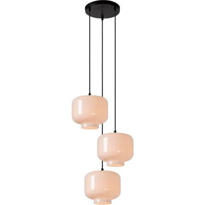 Lucide Medine Moderne Pendellampe - Opal Weiß Lucide Medine Moderne Pendellampe - Opal Weiß