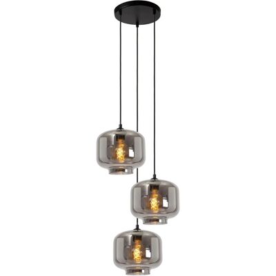 Lucide Lighting Medine Moderne Pendelleuchte - Ø 46cm - Rauchgrau Lucide Lighting Medine Moderne Pendelleuchte - Ø 46cm - Rauchgrau