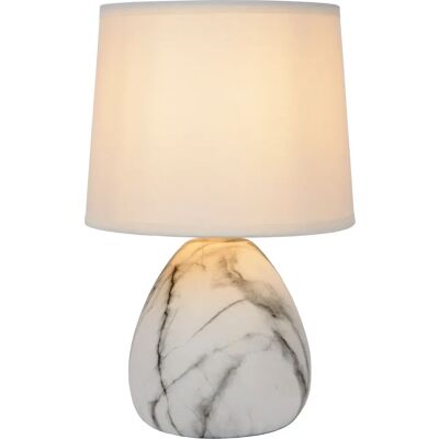 Lucide Marmo 47508/81/31 Tafellamp - Elegant Keramisch Licht Lucide Marmo 47508/81/31 Tafellamp - Elegant Keramisch Licht