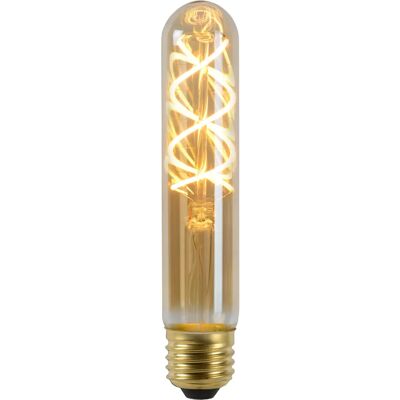 Lucide T32 - Glødelampe med filament - Ø 3 cm - LED Dimm. - LED Dim to warm - E27 - 1x4,9W 2200K - Amber Lucide T32 - Glødelampe med filament - Ø 3 cm - LED Dimm. - LED Dim to warm - E27 - 1x4,9W 2200K - Amber