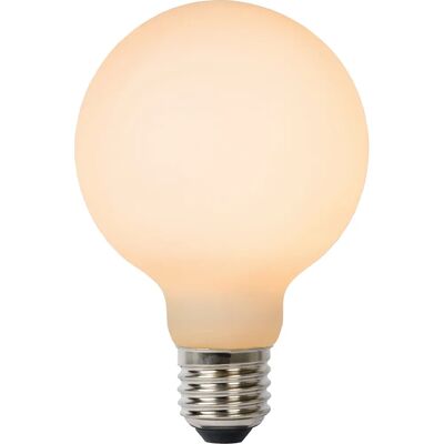 Lucide 8W Warm White Dimmable LED Globe Bulb - E27 1080 Lumen Lucide 8W Warm White Dimmable LED Globe Bulb - E27 1080 Lumen