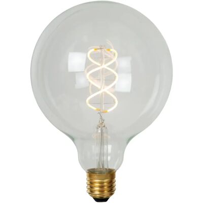 Lucide 5W Warm White Dimmable LED 125mm Schraubenkappe Klarglas Globe - LED Glühbirne Lucide 5W Warm White Dimmable LED 125mm Schraubenkappe Klarglas Globe - LED Glühbirne