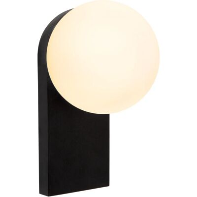 Lucide Tassa Wandleuchte - Dimmbar LED, Warmweiß, IP44 - Schwarz Lucide Tassa Wandleuchte - Dimmbar LED, Warmweiß, IP44 - Schwarz
