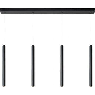 Lampada a Sospensione Moderna Lucide Lorenz - LED Dimmabile 4x4W 3000K Nera Lampada a Sospensione Moderna Lucide Lorenz - LED Dimmabile 4x4W 3000K Nera