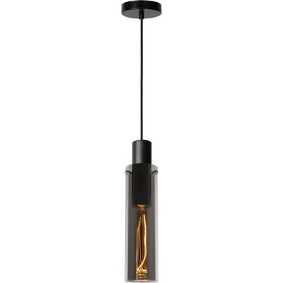 Lampada sospensione Lucide Orlando - Grigio fumé - 10cm - Regolabile - Moderna Lampada sospensione Lucide Orlando - Grigio fumé - 10cm - Regolabile - Moderna
