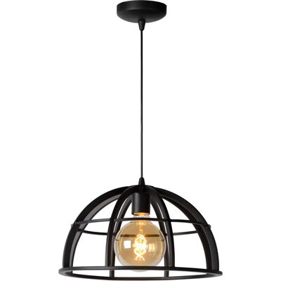 Lucide Dikra Modern Pendant Light - Ø40cm - E27 - Black - Pendant Light Lucide Dikra Modern Pendant Light - Ø40cm - E27 - Black - Pendant Light