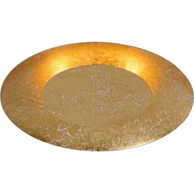 Lucide Foskal Modern Flush Ceiling Light - 34.5cm LED Brass - Ceiling Light Lucide Foskal Modern Flush Ceiling Light - 34.5cm LED Brass - Ceiling Light