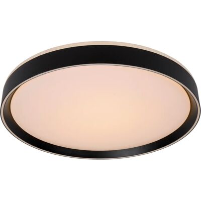 Lucide Nuria 50cm Moderne Deckenleuchte - Dimmbar - Schwarz Lucide Nuria 50cm Moderne Deckenleuchte - Dimmbar - Schwarz