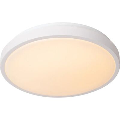 Lucide Dasher LED-Deckenleuchte - Badezimmer - Ø 34,8cm - IP44 - Weiß Lucide Dasher LED-Deckenleuchte - Badezimmer - Ø 34,8cm - IP44 - Weiß