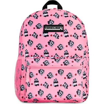 Minecraft Pink Backpack - School Bag for Kids Minecraft Pink Backpack - School Bag for Kids