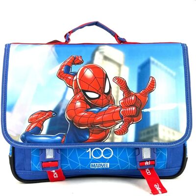 Sac à dos Spiderman bleu - CE2 à CM2 - Imperméable Sac à dos Spiderman bleu - CE2 à CM2 - Imperméable