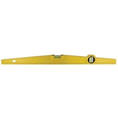 Niveau à bulle jaune Toolland 400 mm - Pour bricolage et professionnels - Publicité Niveau à bulle jaune Toolland 400 mm - Pour bricolage et professionnels - Publicité