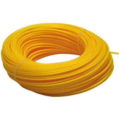Toolland DC20025 Nylon Snoer Trimmerlijn - 25m, Geel Toolland DC20025 Nylon Snoer Trimmerlijn - 25m, Geel
