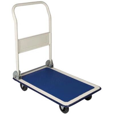 Diable Toolland QT105 - Pliable, Acier, 150kg Capacité - Publicité Diable Toolland QT105 - Pliable, Acier, 150kg Capacité - Publicité