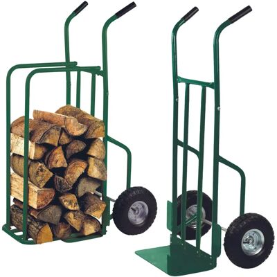 Toolland Log Carrier - 250kg Capacity - Wheelbarrow - Heavy Duty Steel Toolland Log Carrier - 250kg Capacity - Wheelbarrow - Heavy Duty Steel