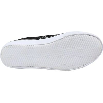 Champion Boston Black Canvas Trainers - Womens Shoes Champion Boston Black Canvas Trainers - Womens Shoes