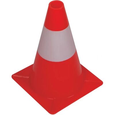 Velleman Cone de barreira vermelho/branco - 30 cm - para delimitação de zonas Velleman Cone de barreira vermelho/branco - 30 cm - para delimitação de zonas
