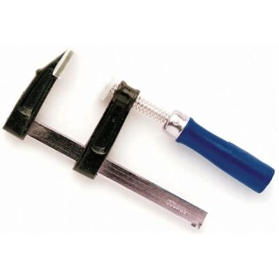 Toolland Clamp - 100 x 50 mm - Blue - Clamp Toolland Clamp - 100 x 50 mm - Blue - Clamp
