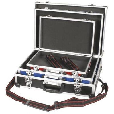 Etui de rangement pour outils Perel - Noir, Bleu, Rouge Etui de rangement pour outils Perel - Noir, Bleu, Rouge