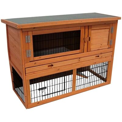 Karlie Flamingo Loft Buiten Houten Konijnenhok - Kleine huisdieren Karlie Flamingo Loft Buiten Houten Konijnenhok - Kleine huisdieren