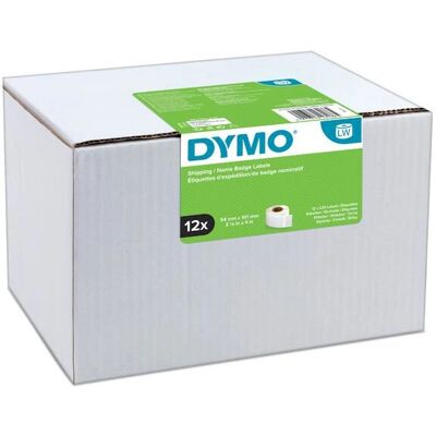 DYMO S0722420 White Self-adhesive Labels - Shipping & Name Badges DYMO S0722420 White Self-adhesive Labels - Shipping & Name Badges